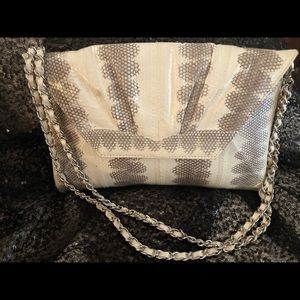 Real water snake purse